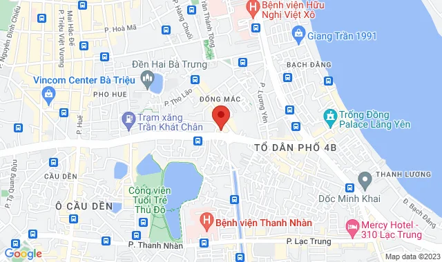 Số 261 Trần Khát Chân, P. Thanh Nhàn, Q. Hai Bà Trưng