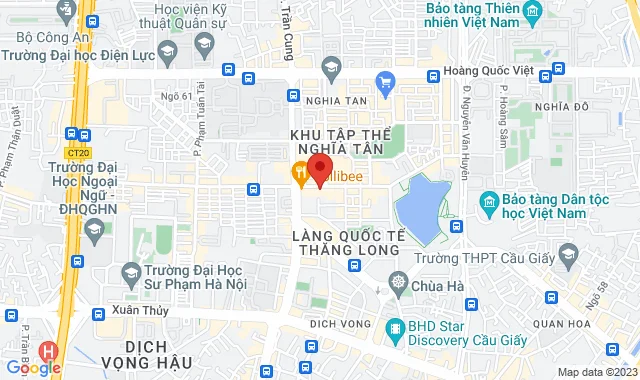 Số 263 Tô Hiệu, P. Dịch Vọng Hậu, Q. Cầu Giấy