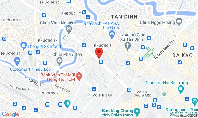 Số 264 Nam Kỳ Khởi Nghĩa, P. Võ Thị Sáu, Q. 3