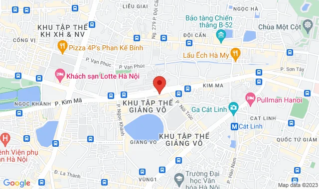 Số 269 Kim Mã, P. Giảng Võ, Q. Ba Đình