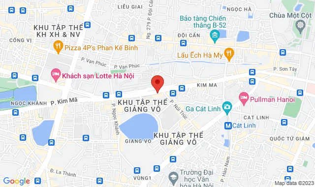 Số 269 Kim Mã, P. Giảng Võ, Q. Ba Đình