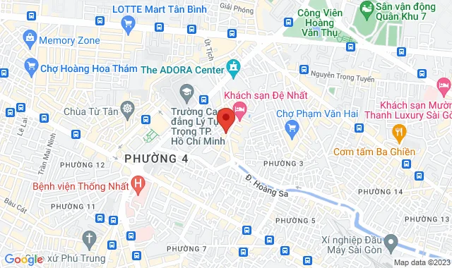 Số 26A Hoàng Việt, P. 04, Q. Tân Bình