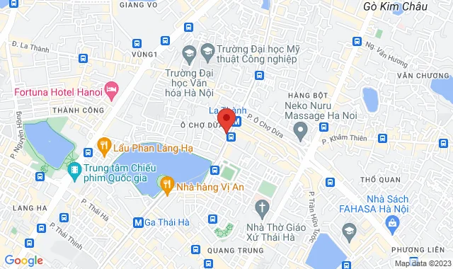 Số 28 Hoàng Cầu mới, P. Ô Chợ Dừa , Q. Đống Đa