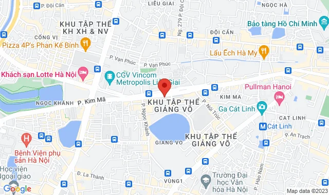 Số 283 Kim Mã, P. Giảng Võ, Q. Ba Đình