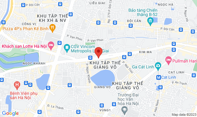Số 285 Kim Mã, P. Giảng Võ, Q. Ba Đình