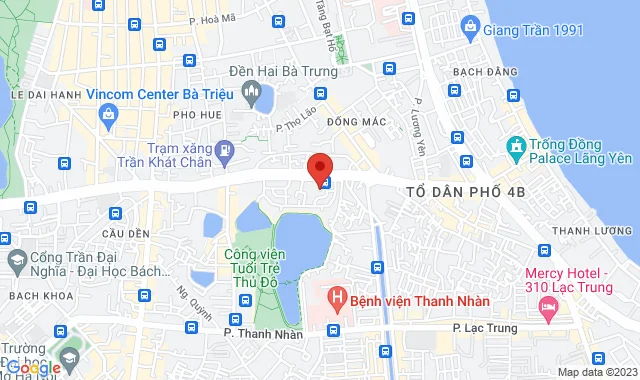 Số 285 Trần Khát Chân, P. Thanh Nhàn, Q.Hai Bà Trưng