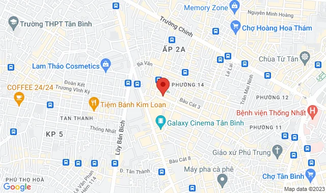 Số 29 Bàu Cát, P. 14, Q.Tân Bình