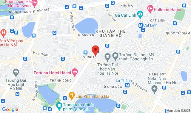 Số 299 Giảng Võ, P. Ngọc Khánh, Q. Ba Đình
