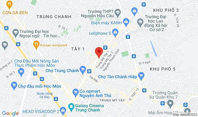 Số 2C/A đường Nguyễn Ảnh Thủ, Khu phố 1, P. Trung Mỹ Tây, Q. 12