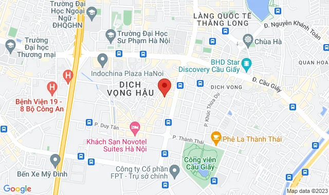 Số 3 Dịch Vọng Hậu, P. Dịch Vọng Hậu, Q. Cầu Giấy