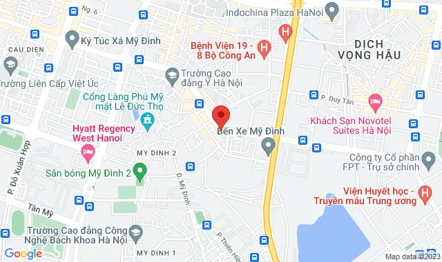 Số 3 Nguyễn Hoàng (Đối diện tòa Dolphin Plaza, cách cổng vào bến xe Mỹ Đình 300m), Q. Nam Từ Liêm