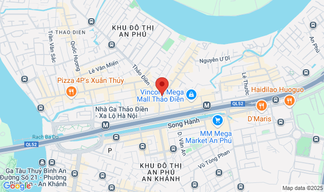 Số 3 Trần Ngọc Diện , P. Thảo Điền , TP. Thủ Đức