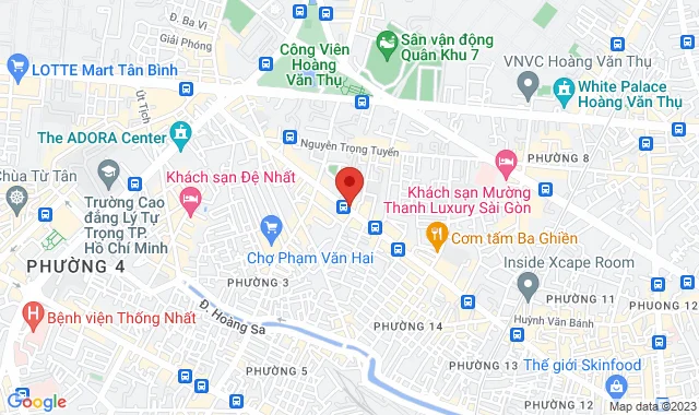 Số 300 Lê Văn Sỹ, P. 1, Q. Tân Bình