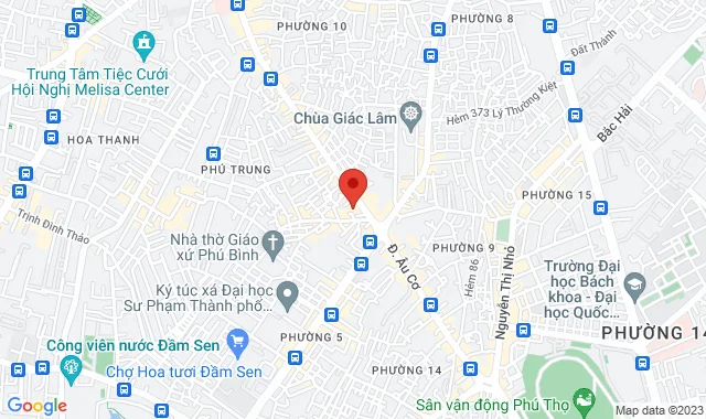 Số 303 Âu Cơ, P. Phú Trung, Q. Tân Bình