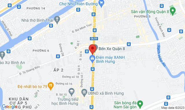 Số 310-312 Quốc Lộ 50 , P. 6, Q. 8