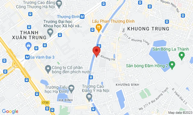 Số 315 Đường Vũ Tông Phan, P. Khương Trung, Q. Thanh Xuân