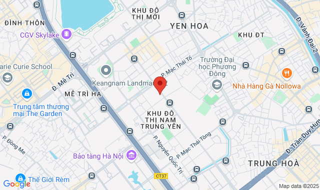 Số 33 Nguyễn Chánh, KĐT Nam Trung Yên, Q. Cầu Giấy