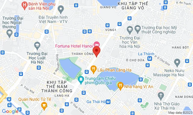 Số 33 Phố Láng Hạ, P. Thành Công, Q. Ba Đình