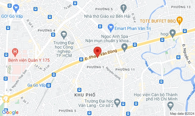 Số 330 Phạm Văn Đồng, P. 1, Q. Gò Vấp 