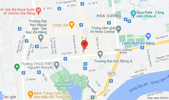 Số 334 đường Lê Thanh Nghị, P. Hòa Cường Nam, Q. Hải Châu                           