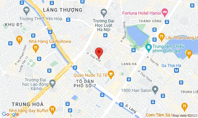 Số 34 Trúc Khê, P. Láng Hạ, Q. Đống Đa