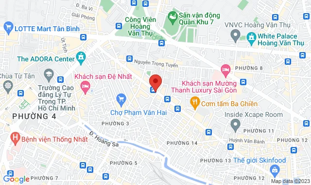 Số 343 Lê Văn Sỹ, P. 1, Q. Tân Bình