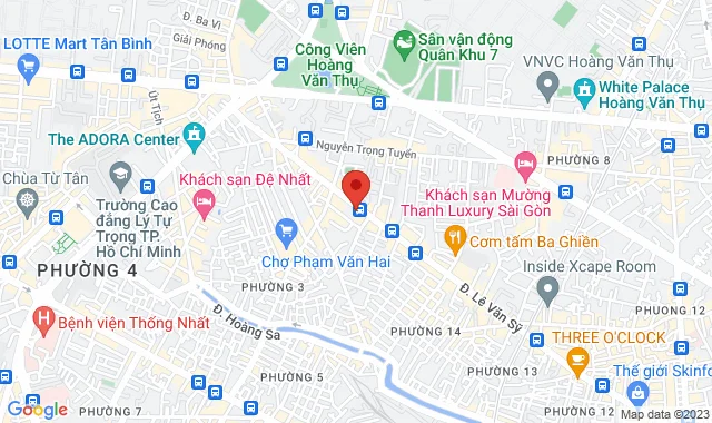 Số 347 Lê Văn Sỹ, P. 1, Q. Tân Bình