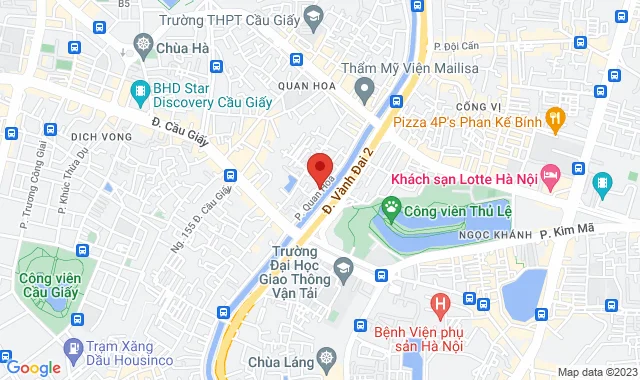Số 35 Trần Kim Xuyến, P. Yên Hòa, Q. Cầu Giấy