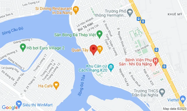 Số 36-38 Dương Tử Giang, P. Khuê Mỹ, Q. Ngũ Hành Sơn