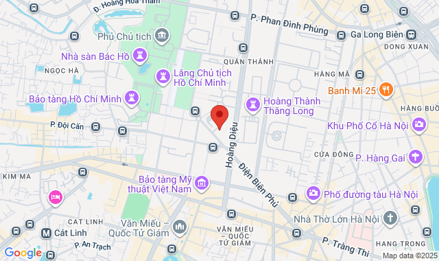 Số 36 Điện Biên Phủ, P. Ba Đình, Hà Nội