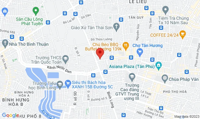 Số 368 đường Tân Hương, P. Tân Quý, Q. Tân Phú