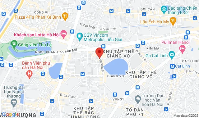 Số 38 Ngọc Khánh, P. Ngọc Khánh, Q. Ba Đình