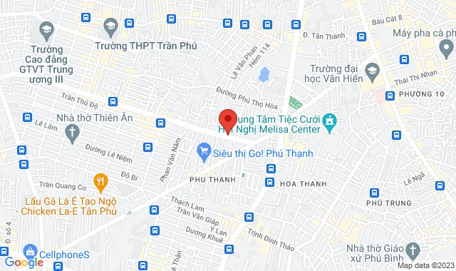 Số 38 Nguyễn Sơn, P. Phú Thọ Hòa, Q. Tân Phú