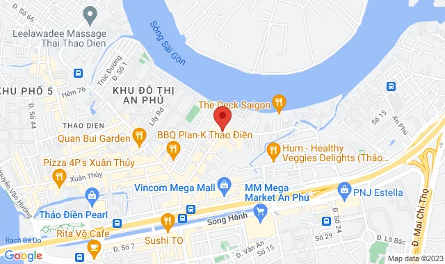 Số 38 Trần Ngọc Diện, P. Thảo Điền, Q. 2