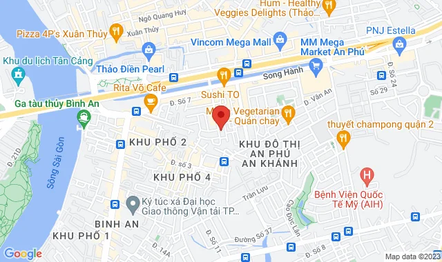 Số 39 đường Nguyễn Quý Cảnh, P.  An Phú, Q. 2