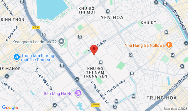 Số 39 Nguyễn Chánh, P. Yên Hòa, Hà Nội