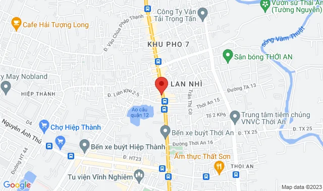 Số 395A Lê Văn Khương, P. Hiệp Thành, Q. 12