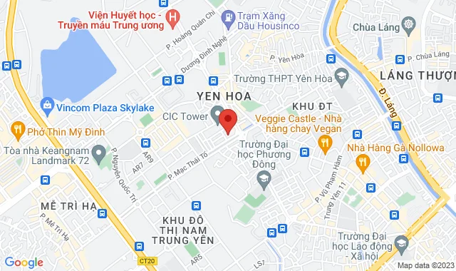 Số 4, Mạc Thái Tổ, P. Yên Hòa, Q. Cầu Giấy