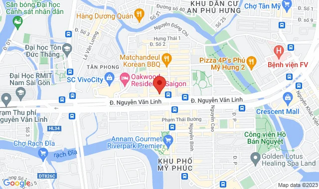 Số 40 Bùi Bằng Đoàn, P. Tân Phong, Q.7