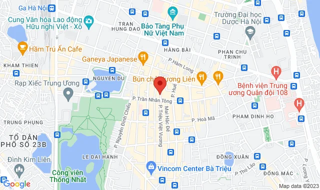 Số 40 đường Triệu Việt Vương, P. Nguyễn Du, Q. Hai Bà Trưng