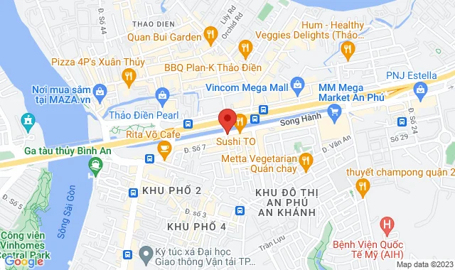 Số 40 Song Hành Xa Lộ Hà Nội, P. An Phú, Q. 2