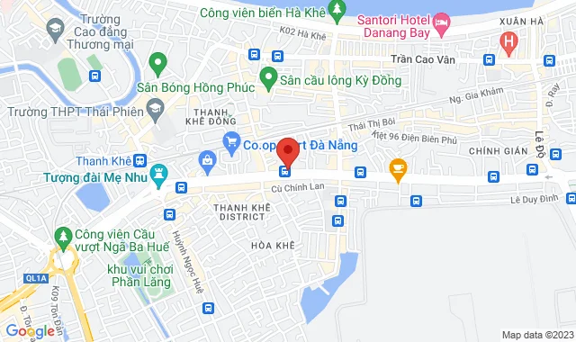 Số 402 – 404 Điện Biên Phủ, P. Thanh Khê Đông, Q. Thanh Khê