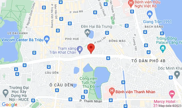 Số 406B  Trần Khát Chân, P. Thanh Nhàn, Q. Hai Bà Trưng
