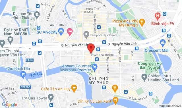 Số 408 Phạm Thái Bường, P. Tân Phong, Q. 7