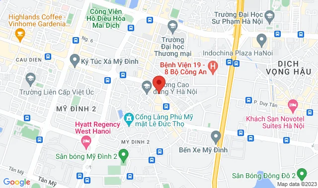 Số 41  Đường Nguyễn Hoàng, P. Mỹ Đình 2, Q. Nam từ Liêm