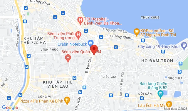 Số 41 đường Văn Cao, P. Liễu Giai, Q. Ba Đình