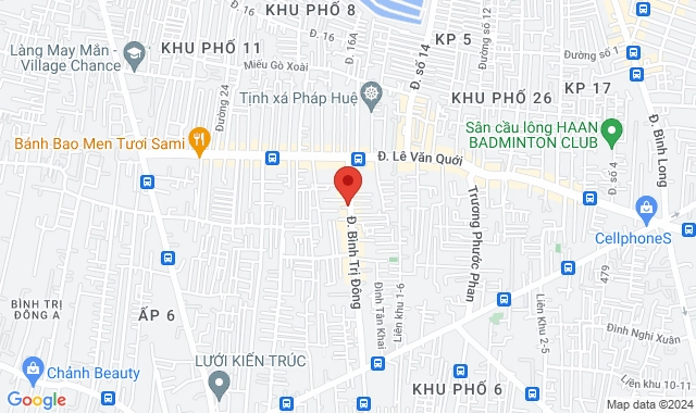 Số 429 Bình Trị Đông, Phường Bình Trị Đông A, Q. Bình Tân