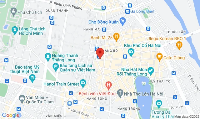 Số 42A đường Bát Đàn, P. Cửa Đông, Q. Hoàn Kiếm                                    