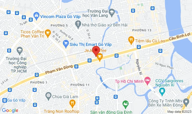 Số 439 Phạm Văn Đồng, P. 13, Q. Bình Thạnh