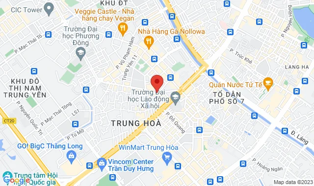 Số 45, Phố Trung Hòa, P. Trung Hòa, Q. Cầu Giấy